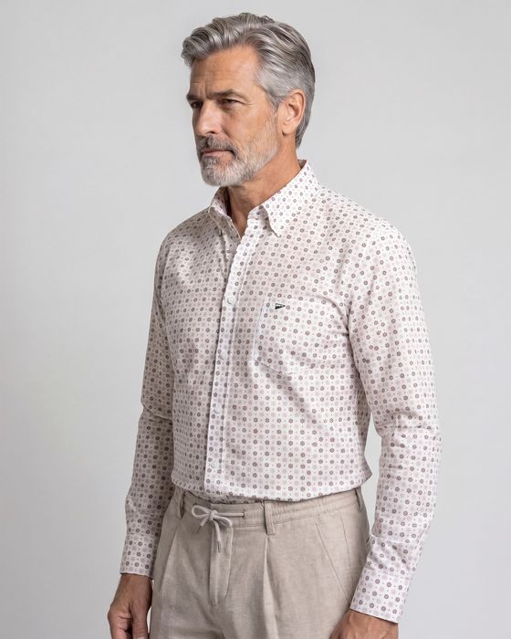 Campbell Casual Overhemd LM