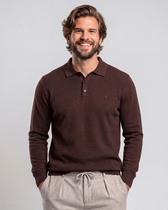 Campbell Polo lange mouw Percy