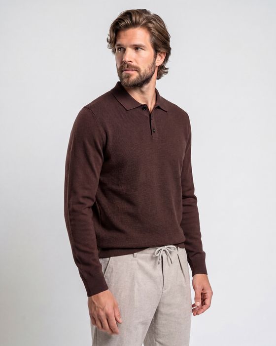Campbell Polo lange mouw Percy