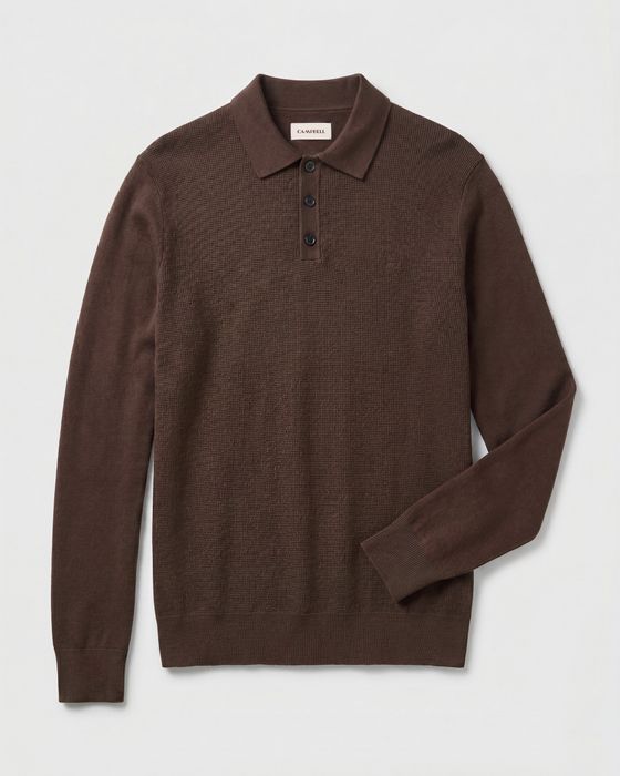 Campbell Polo lange mouw Percy